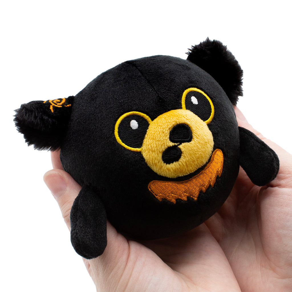 doomlings calysta mini plushie plush black bear ursine