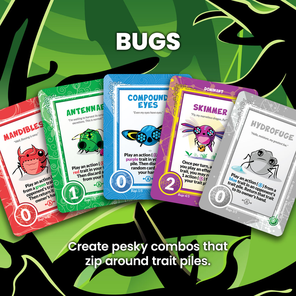 bugs doomlings cards - create pesky combos that zip around trait piles.