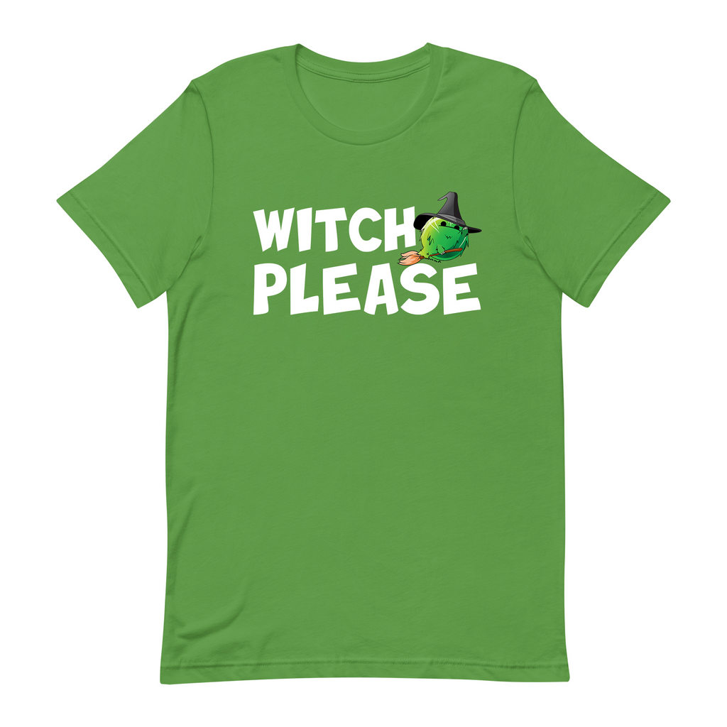 green witch please shirt with frumple pumple on it doomlings