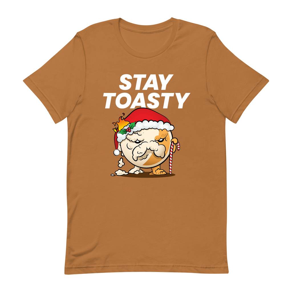 stay toasty shirt doomlings santa claus character