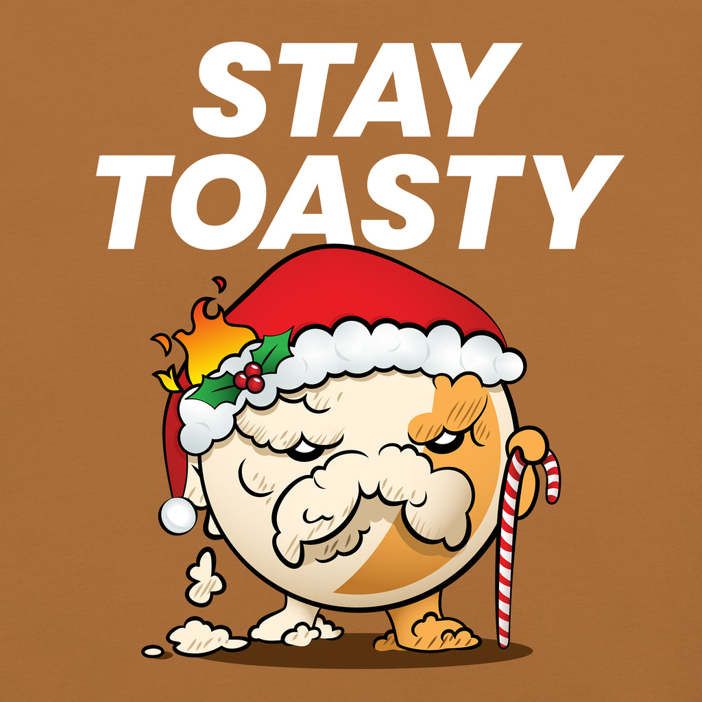 stay toasty shirt doomlings santa claus character