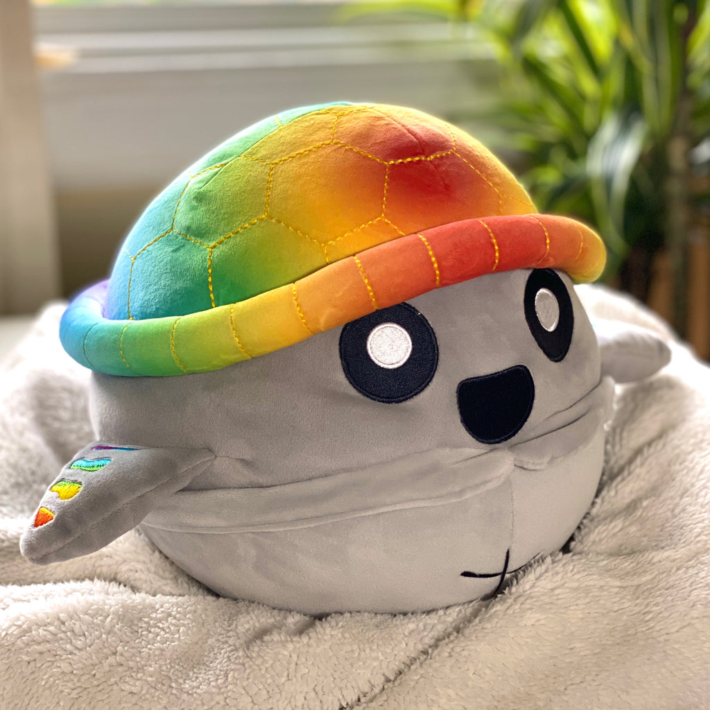 rainbow plushie