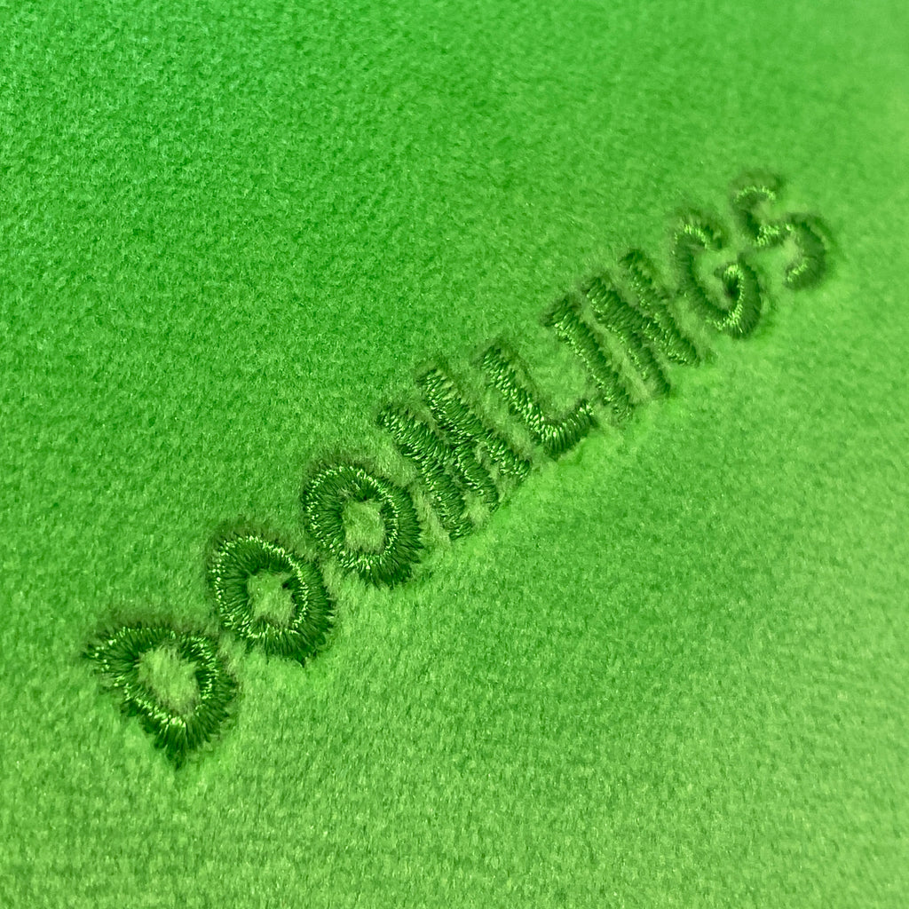 green plushie
