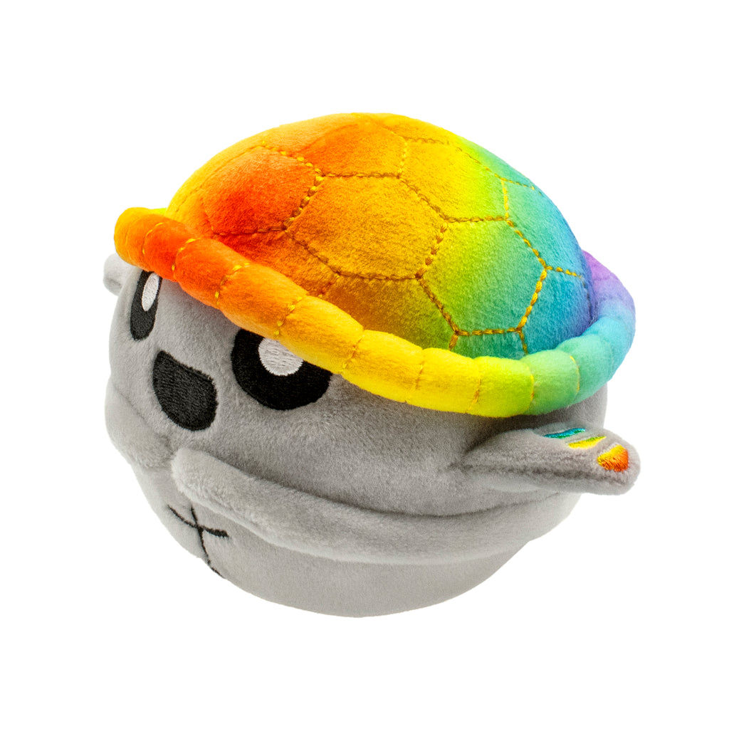 rainbow scutes doomlings mini plushie plush turtle