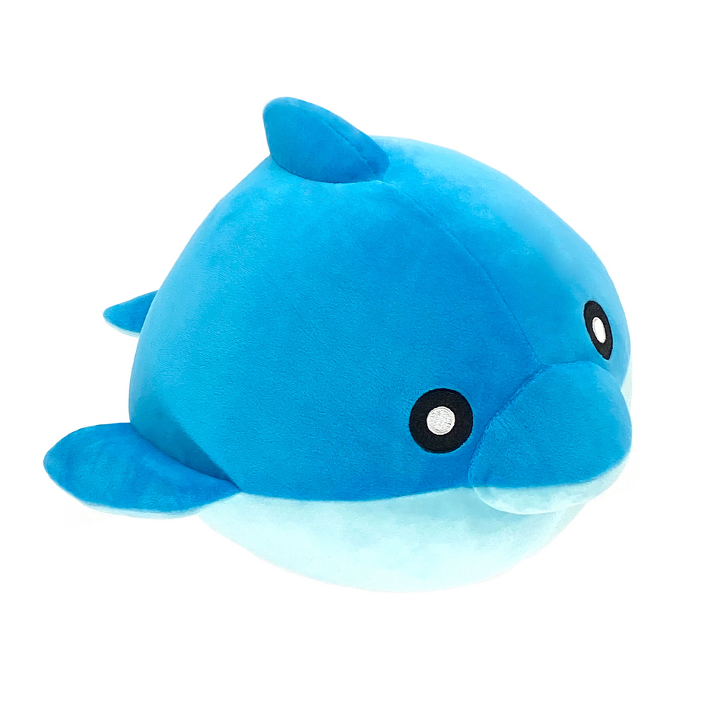 dolphin plushie doomlings echolocation plush cute stuffed animal