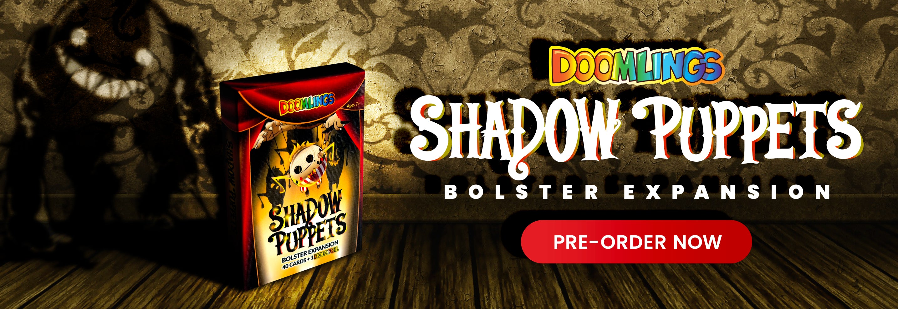 doomlings shadow puppets - bolster expansion - PRE-ORDER NOW!